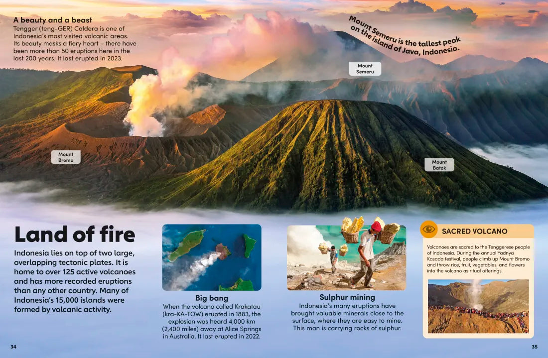 Eyewonder Volcano US - Hardback