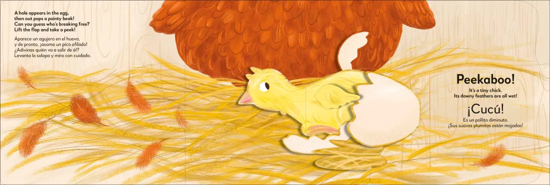 Bilingual Pop-Up Peekaboo! Chick / El pollito US - Board book