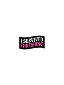 Fourth Wing: I Survived Threshing Enamel Pin