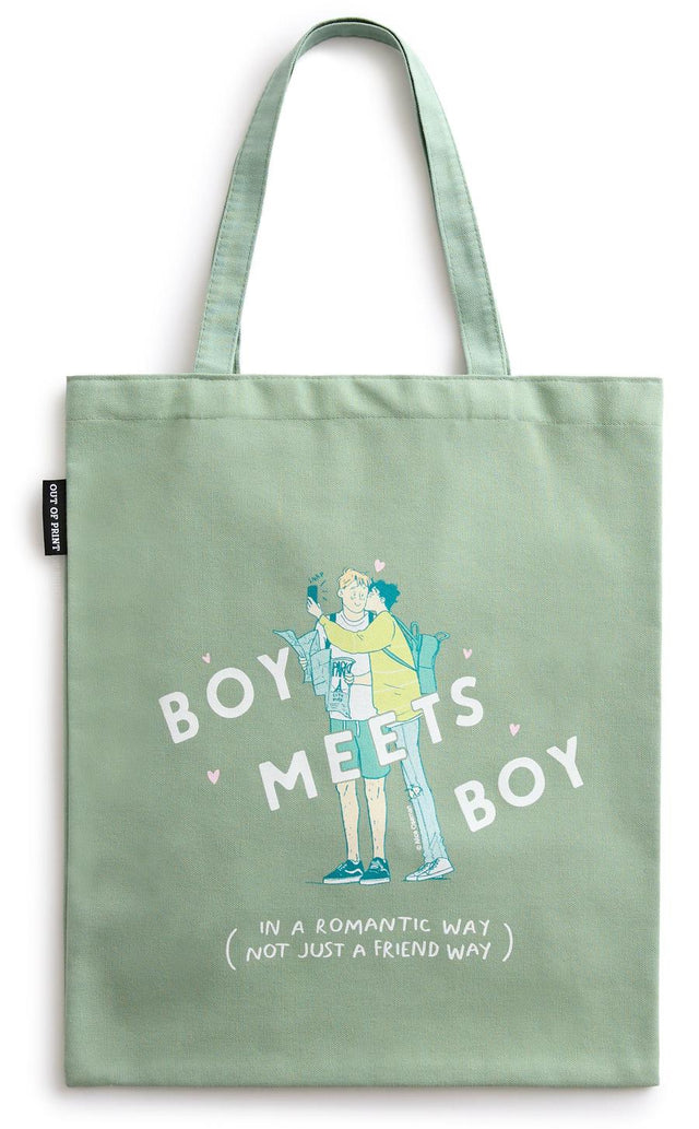 Heartstopper: Boy Meets Boy Tote Bag-Lifestyle and Leisure-買書書 BuyBookBook