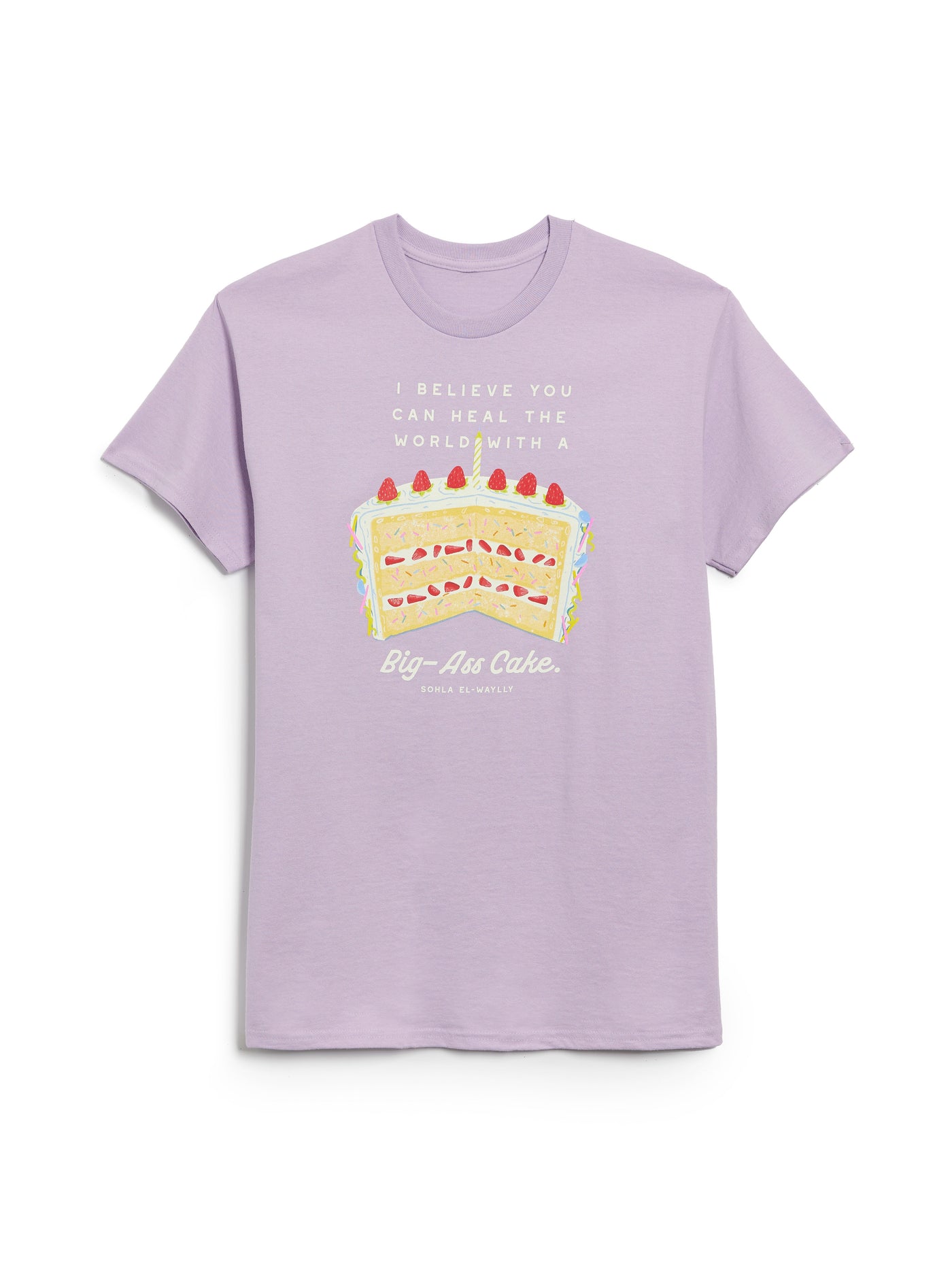 Sohla El-Waylly: Big Ass Cake Unisex T-Shirt X-Large