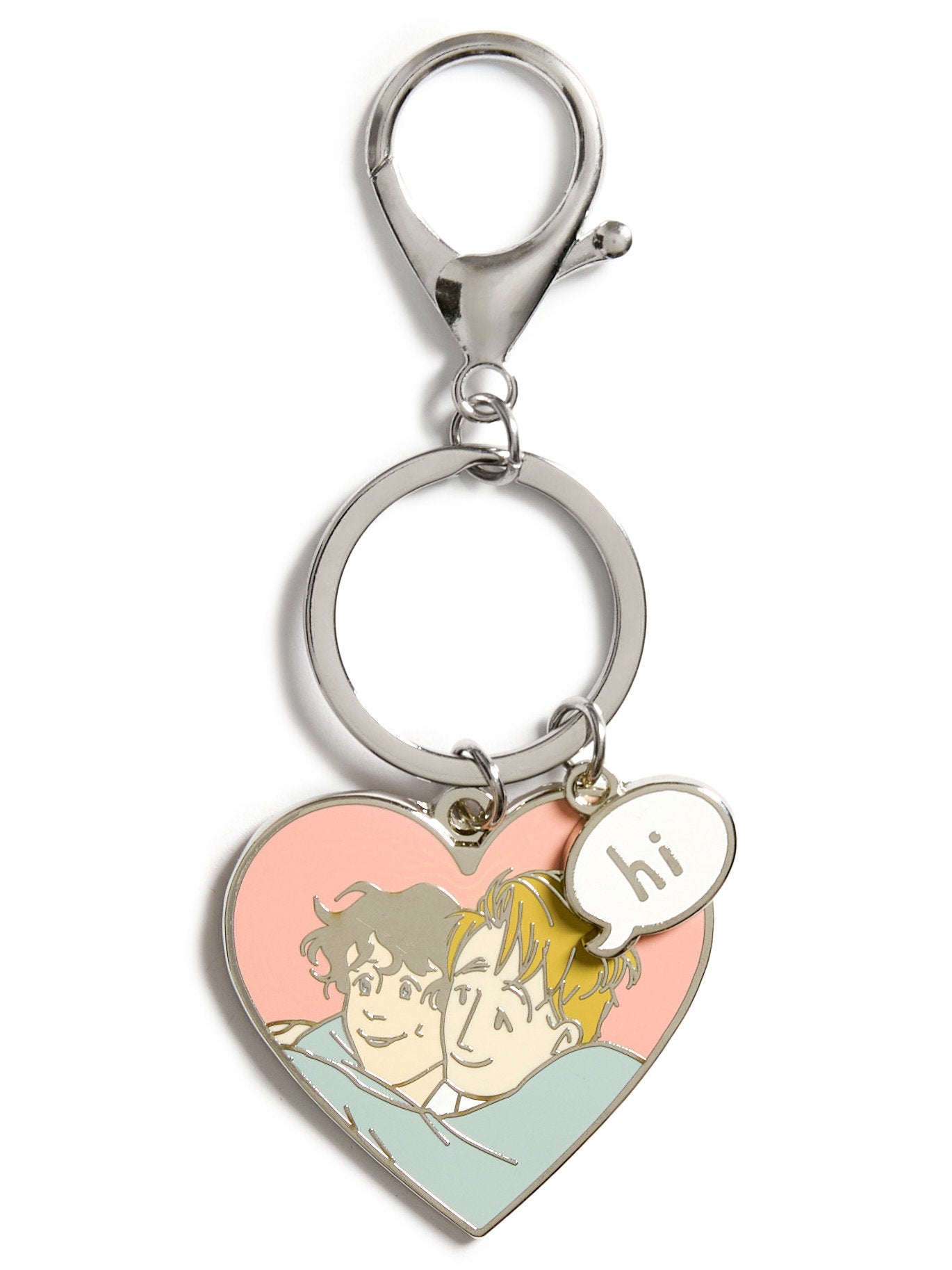 Heartstopper: Charlie and Nick Keychain-Lifestyle and Leisure-買書書 BuyBookBook