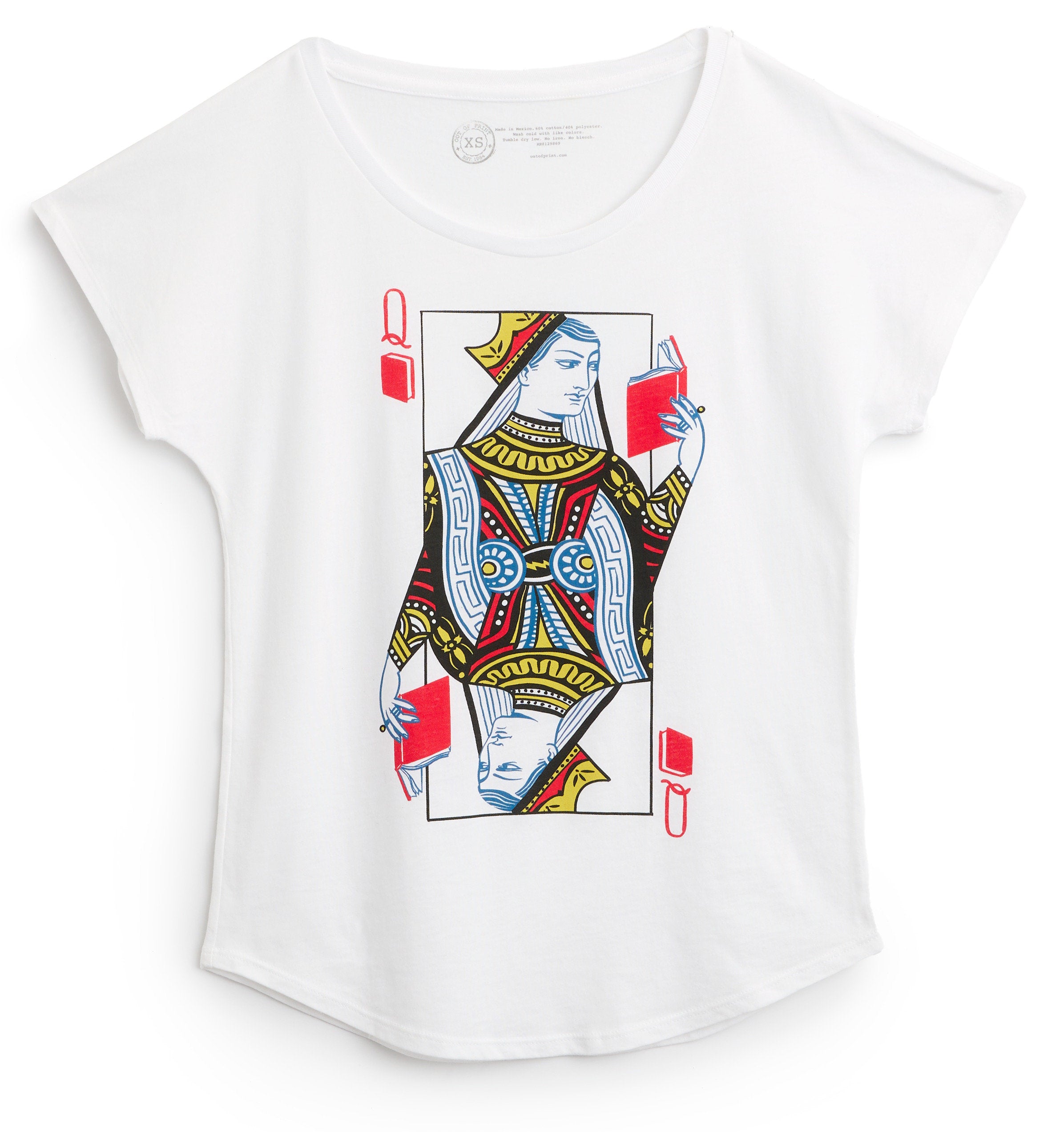 Queen of Books Women's Relaxed Fit T-Shirt Medium