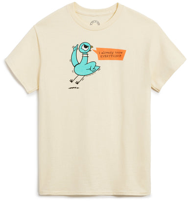 Mo Willems's The Pigeon: I Know Everything Unisex T-Shirt XXX-Large