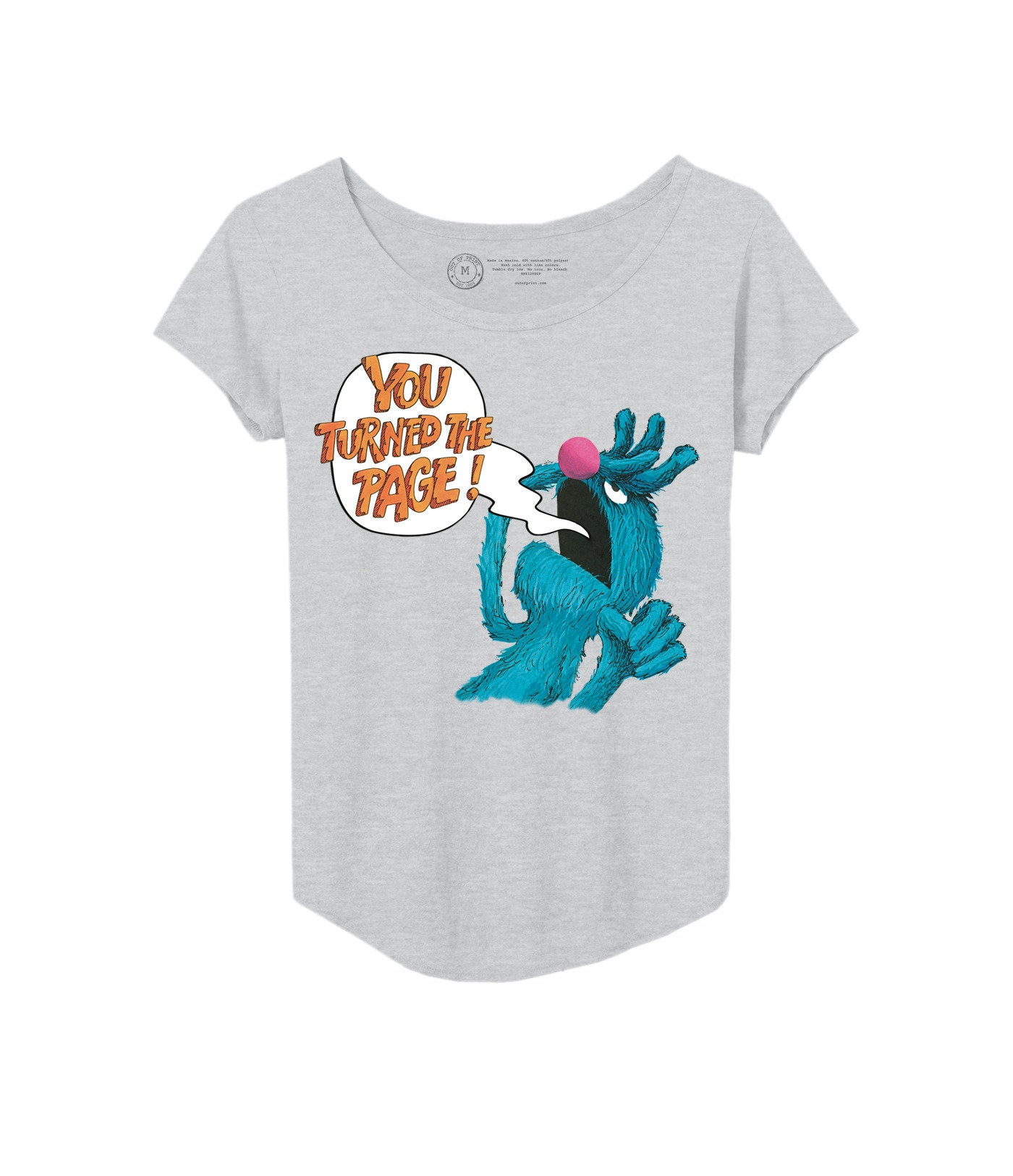 Sesame Street: The Monster at the End of This Book Women's Relaxed Fit T-Shirt Small