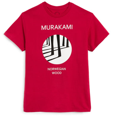 Murakami: Norwegian Wood (Noma Bar) Unisex T-Shirt Large