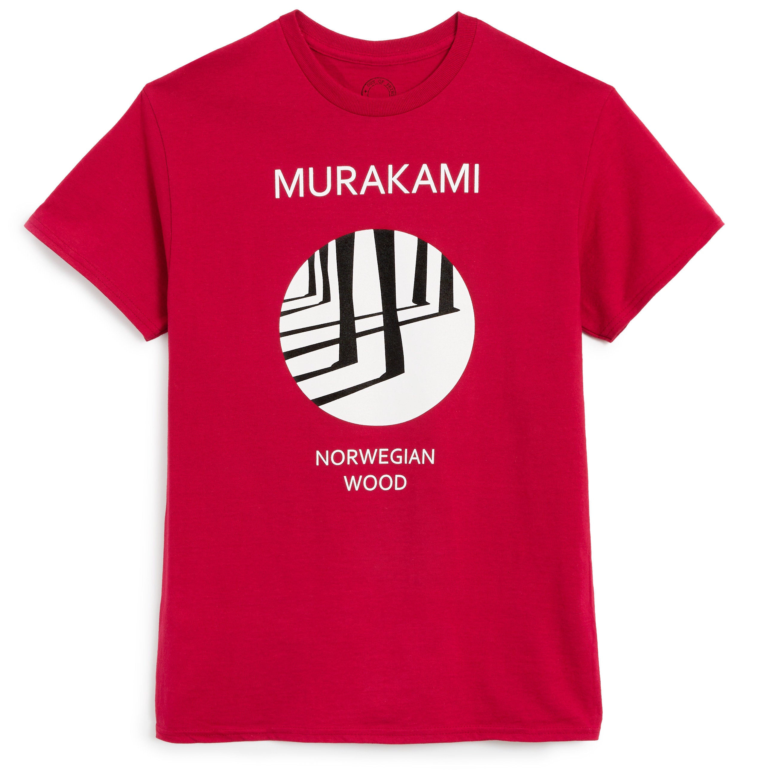 Murakami: Norwegian Wood (Noma Bar) Unisex T-Shirt XX-Large