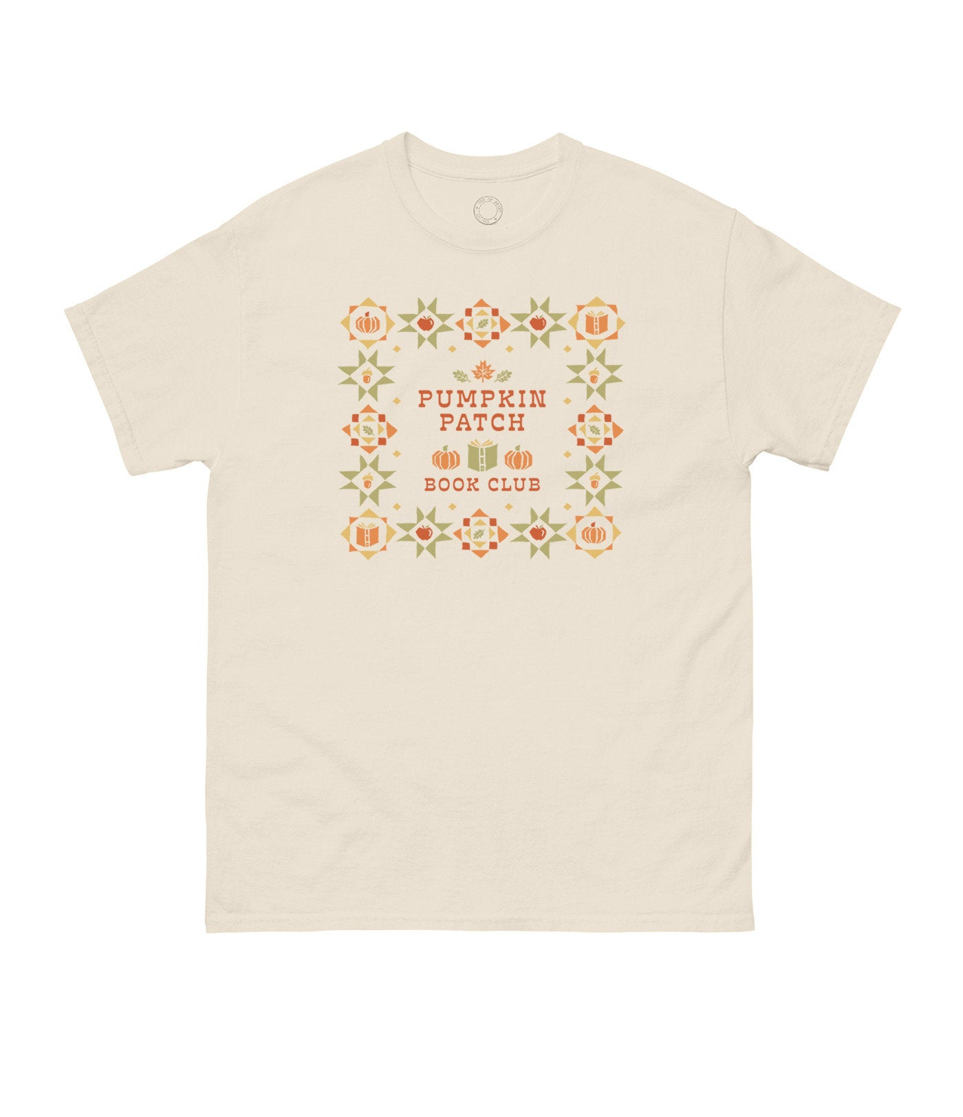 Pumpkin Patch Book Club Unisex T-Shirt Medium