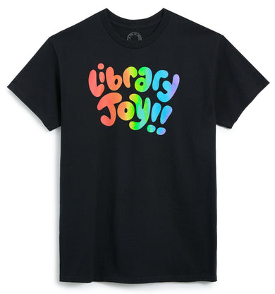 Mychal Threets: Library Joy (Black) Unisex T-Shirt X-Large