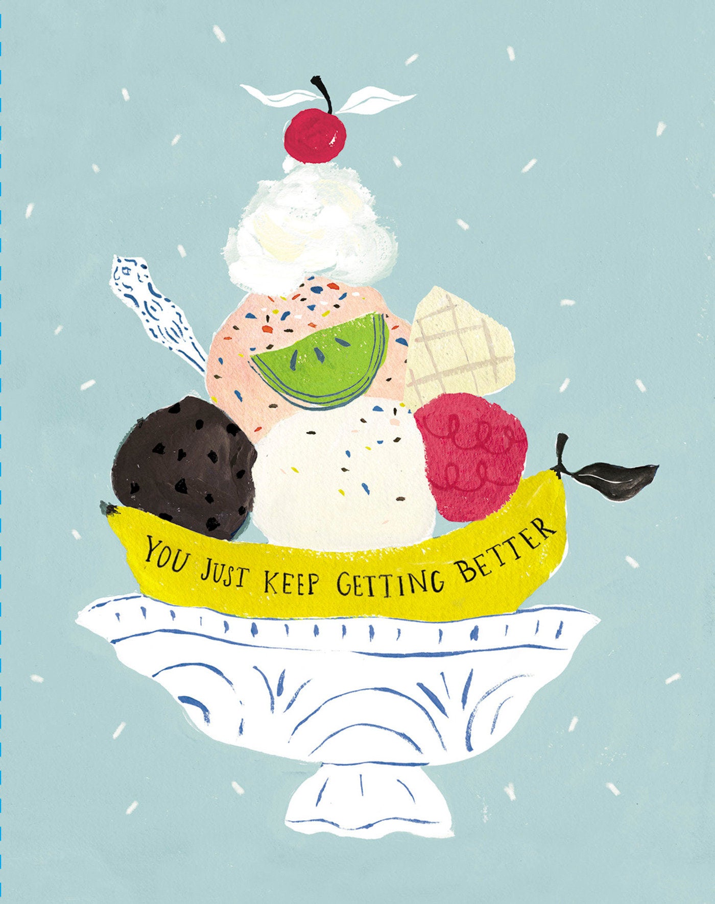 Love Muchly Greeting Cards: Birthday - You just keep getting better (Pack of 6)