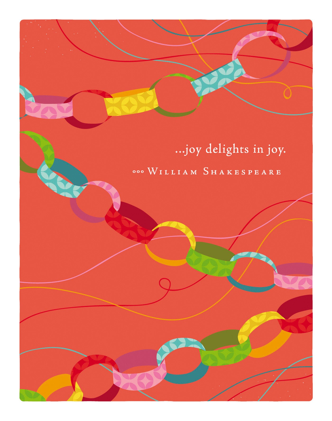 Positively Green Greeting Cards: Birthday - Joy delights in joy (Pack of 6)