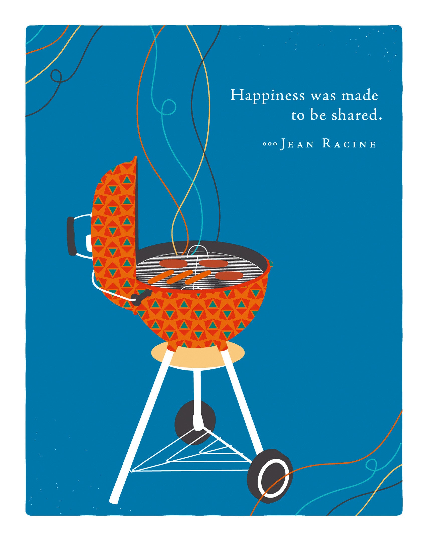Positively Green Greeting Cards: Father's Day - Happiness was made to be shared (Pack of 6)
