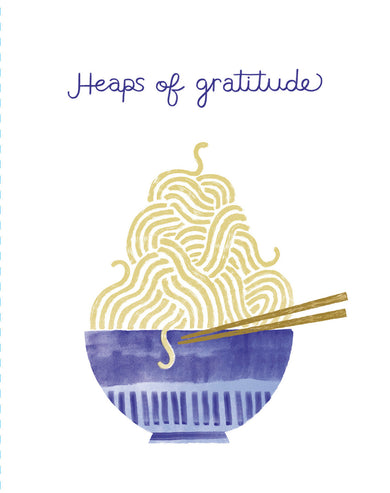 Love Muchly Greeting Cards: Thank You - Heaps of gratitude (Pack of 6)