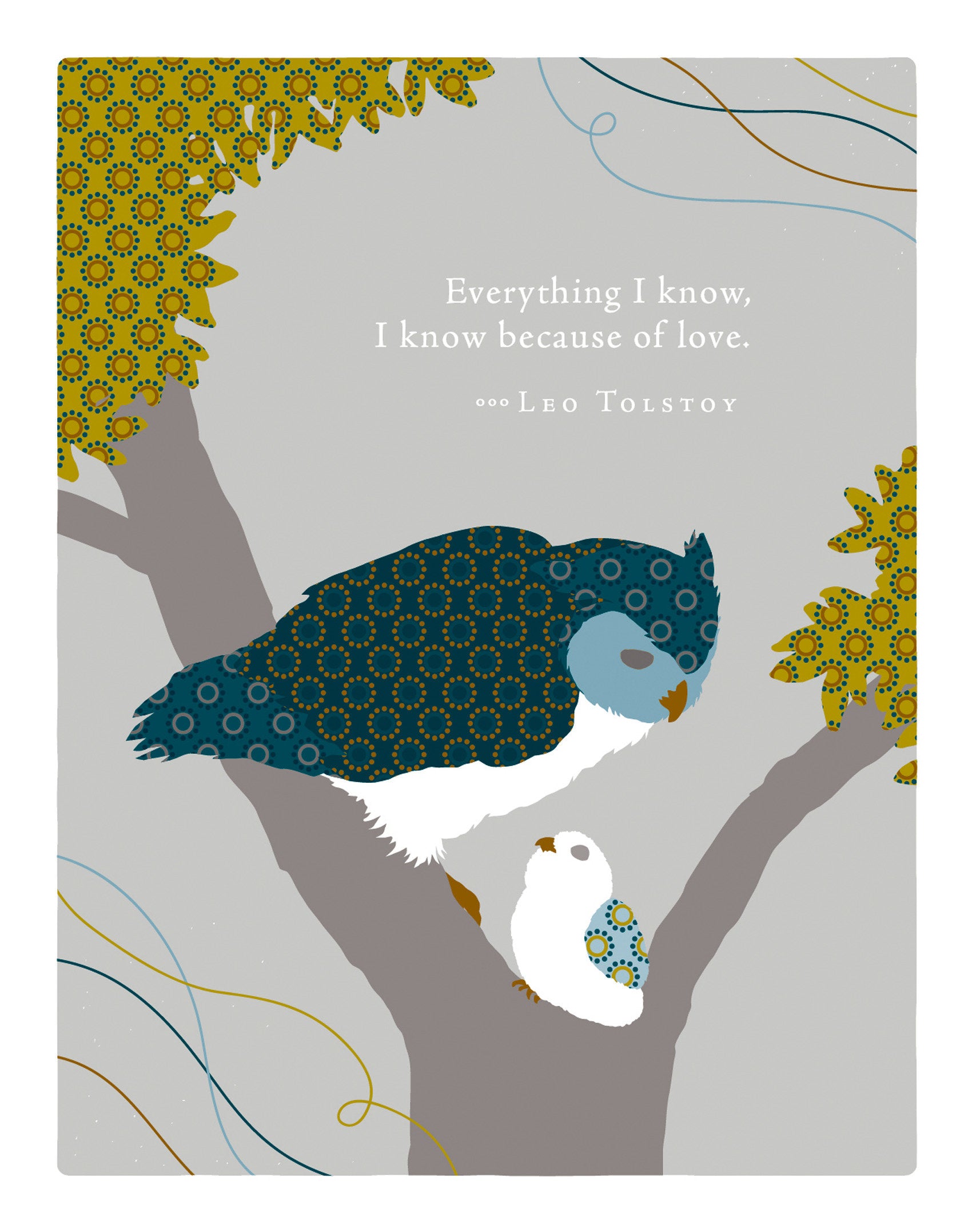 Positively Green Greeting Cards: Dad - Everything I know, I know because (Pack of 6)