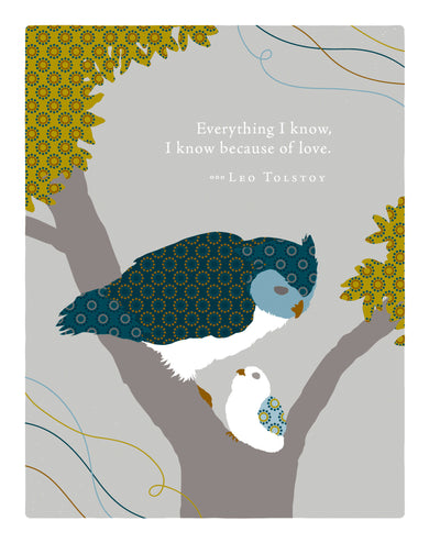 Positively Green Greeting Cards: Dad - Everything I know, I know because (Pack of 6)