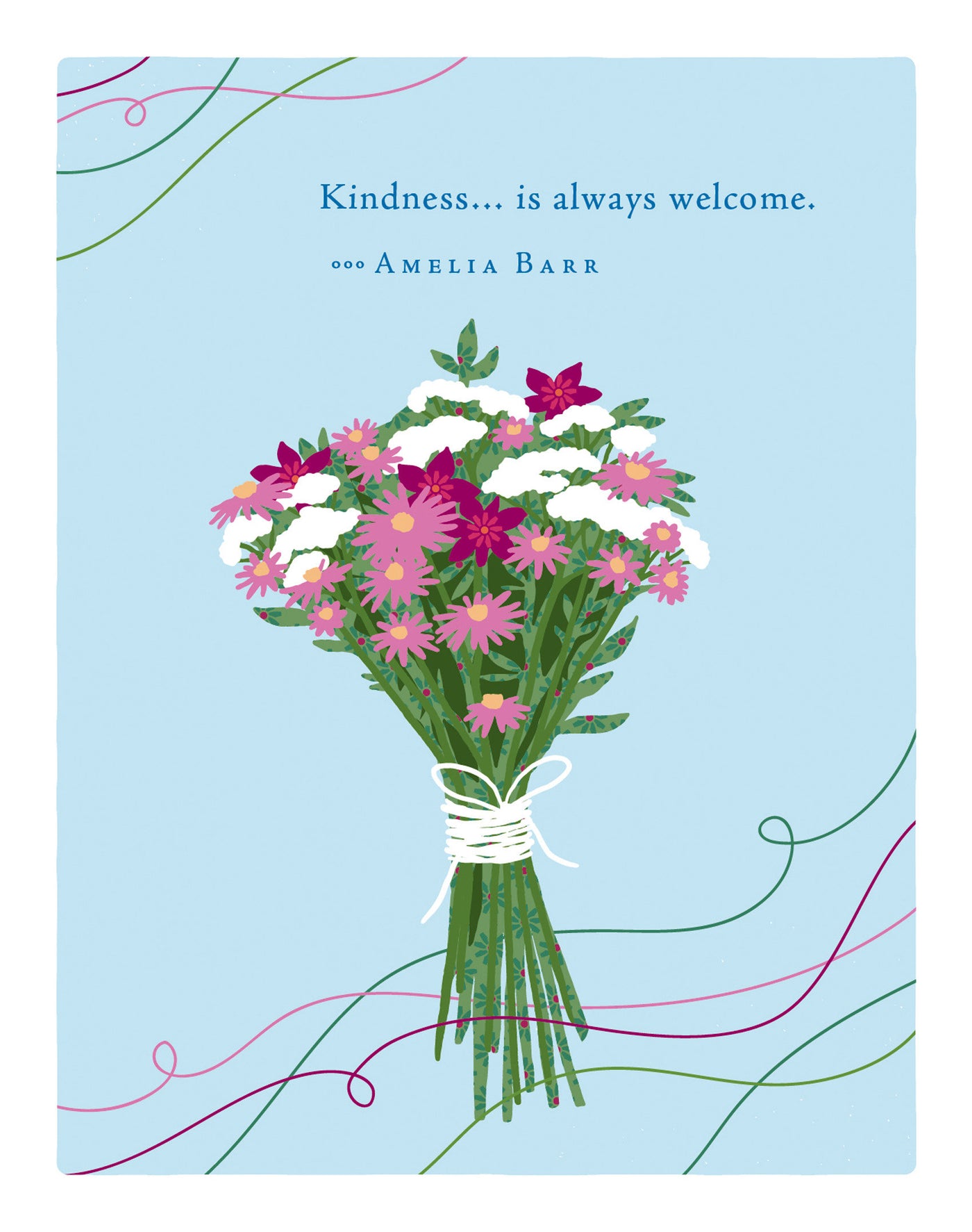 Positively Green Greeting Cards: Thank You - Kindness...is always welcome (Pack of 6)