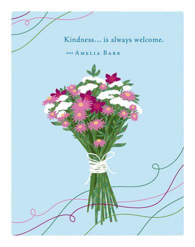 Positively Green Greeting Cards: Thank You - Kindness...is always welcome (Pack of 6)
