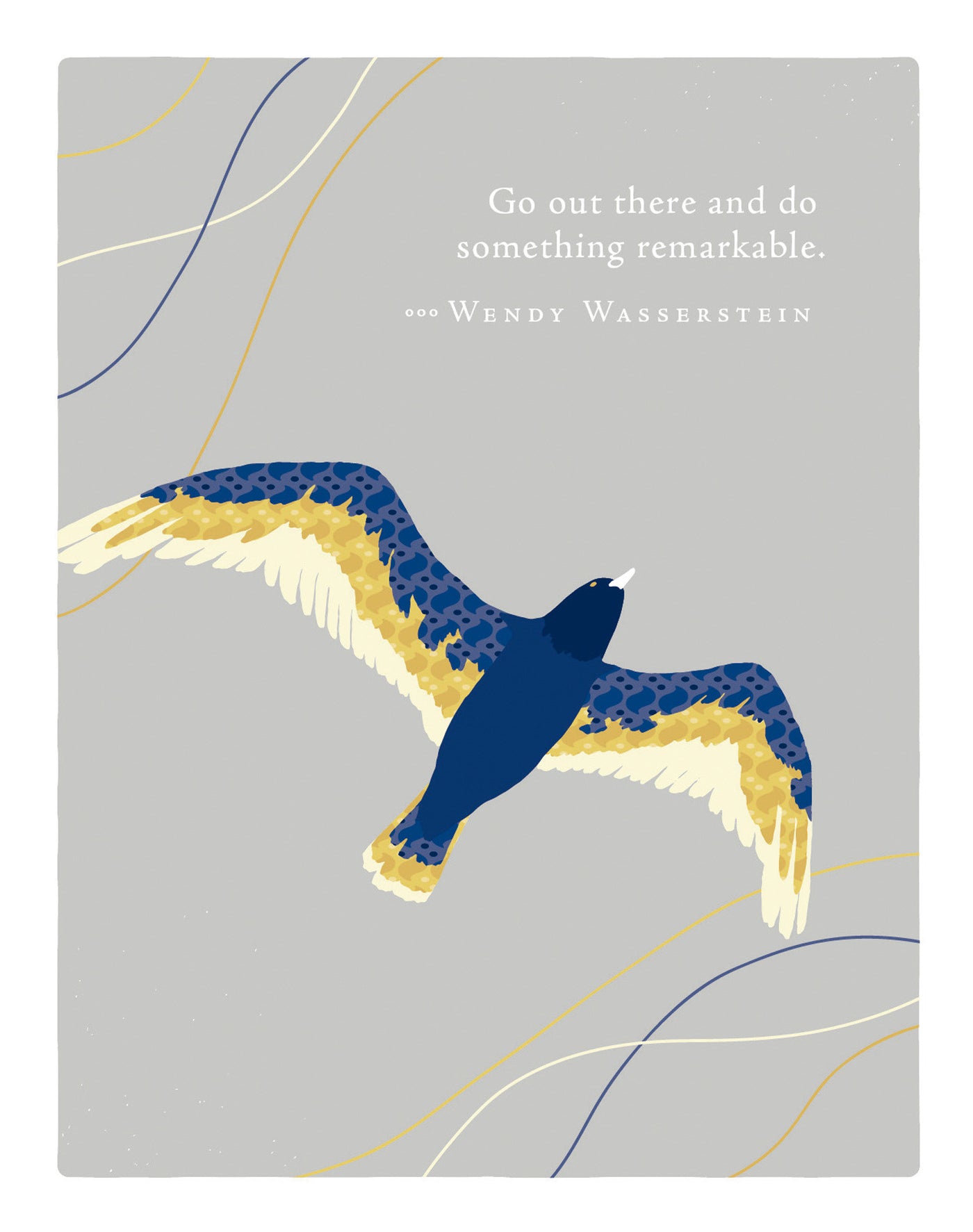 Positively Green Greeting Cards: Graduation - Go out there and do something (Pack of 6)