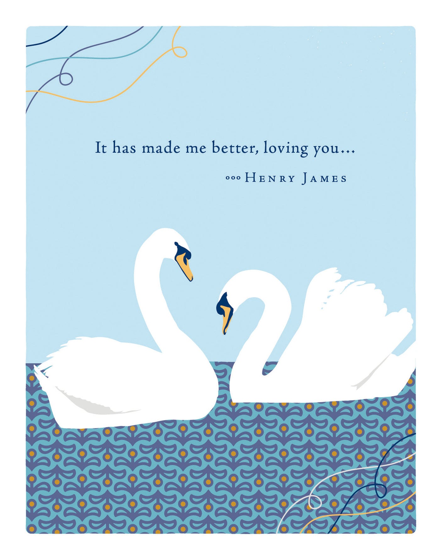 Positively Green Greeting Cards: Love - It has made me better, loving (Pack of 6)
