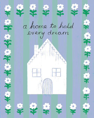 Love Muchly Greeting Cards: New Home - A home to hold every dream (Pack of 6)