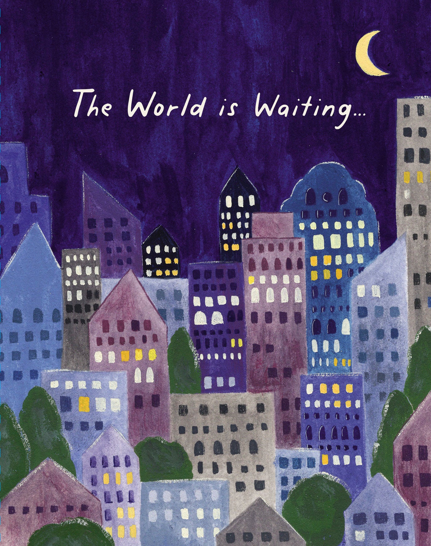 Love Muchly Greeting Cards: Graduation - The world is waiting… (Pack of 6)