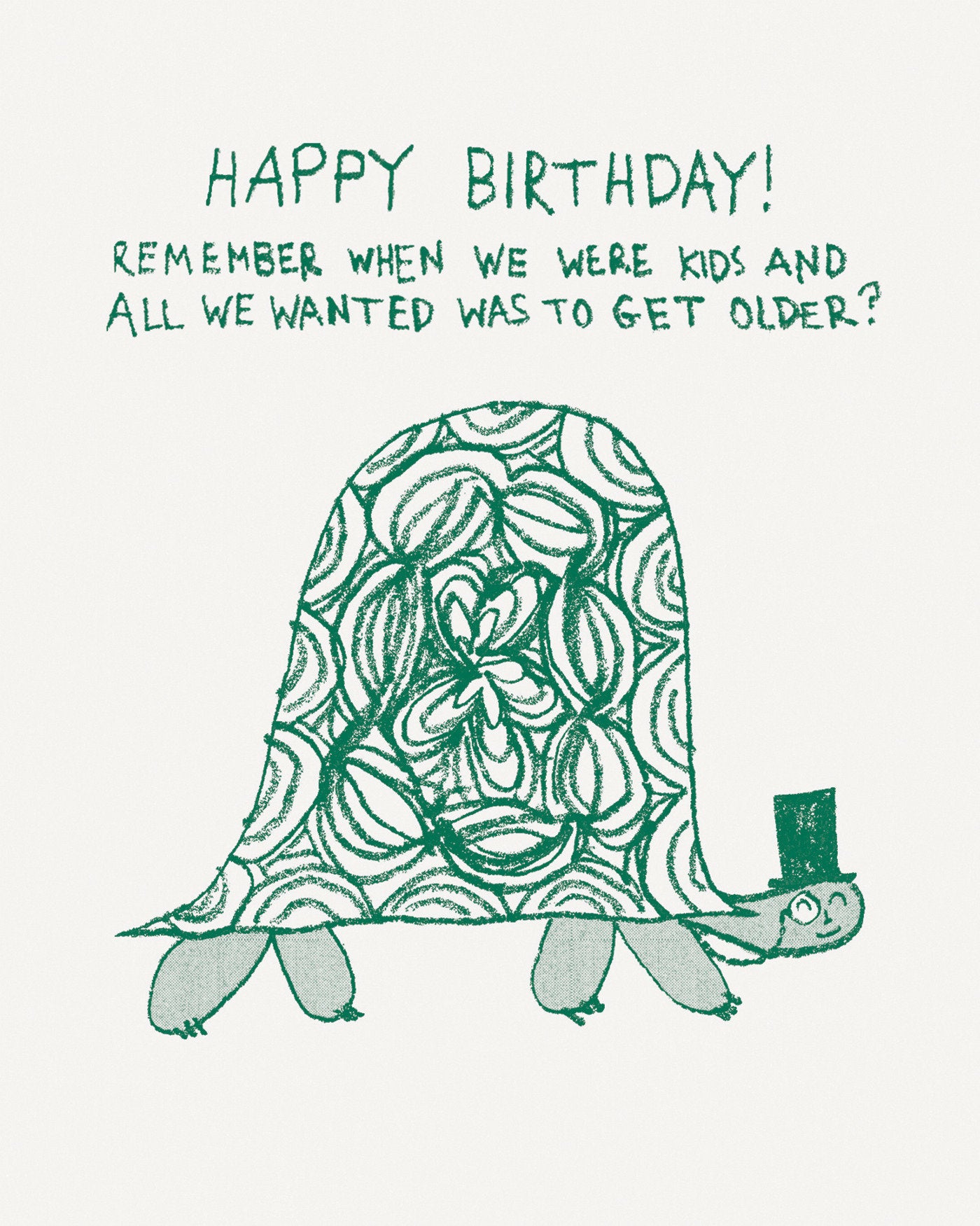 Humor Us Greeting Cards: Birthday - Happy Birthday! Remember when we were kids (Pack of 6)