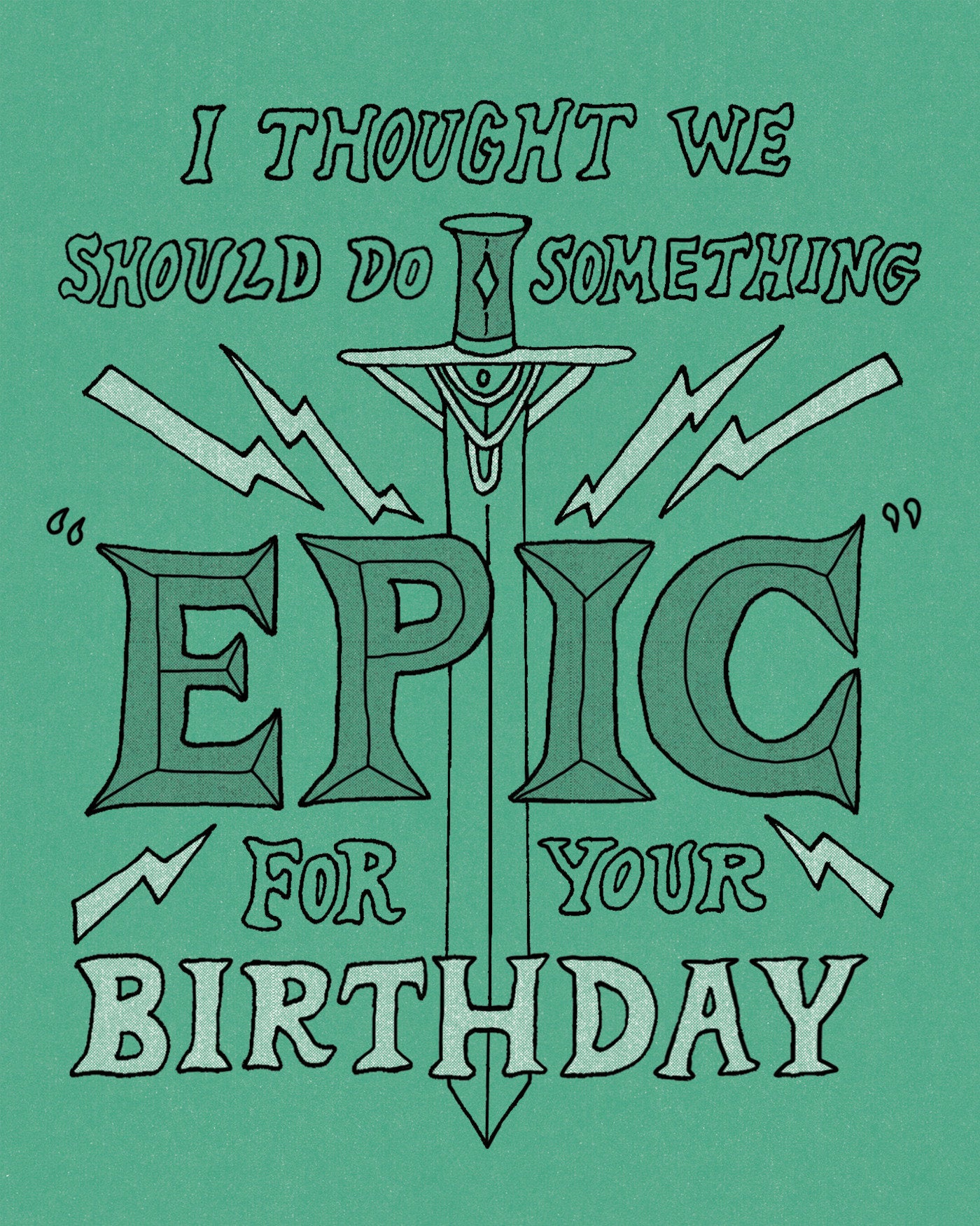 Humor Us Greeting Cards: Birthday - I thought we should do (Pack of 6)