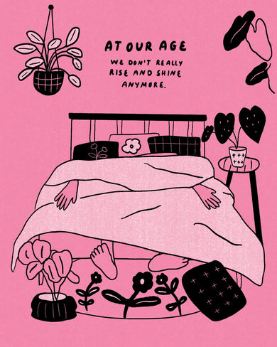 Humor Us Greeting Cards: Birthday - At our age we don't really (Pack of 6)
