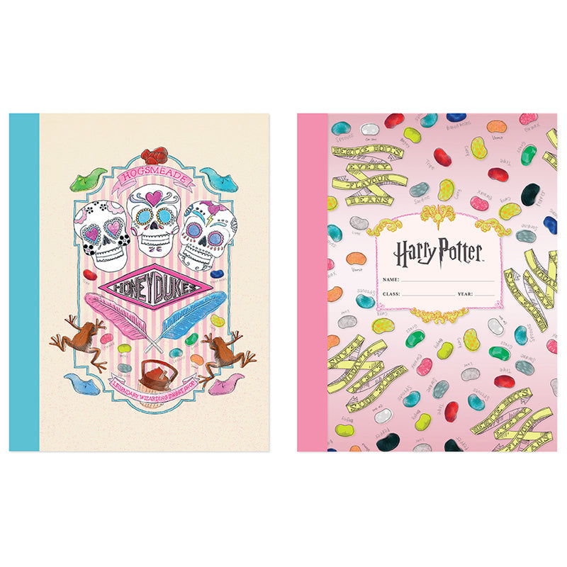 Harry Potter: Honeydukes Composition Notebook Set (Set of 2) inside page 1