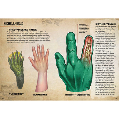 Teenage Mutant Ninja Turtles: Anatomy of a Mutant inside page 4