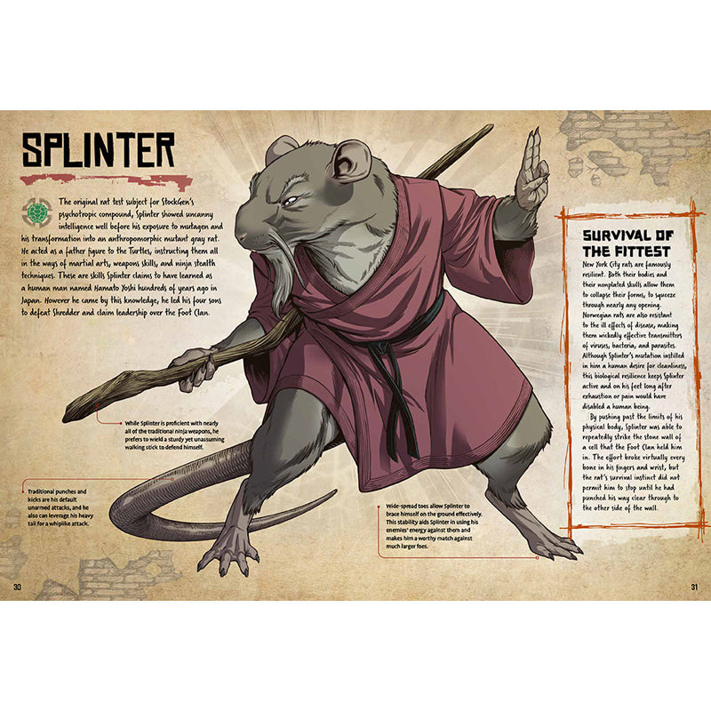 Teenage Mutant Ninja Turtles: Anatomy of a Mutant inside page 5
