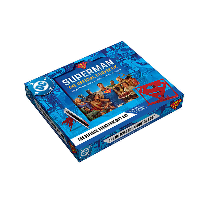DC: Superman: The Official Cookbook and Stand Gift