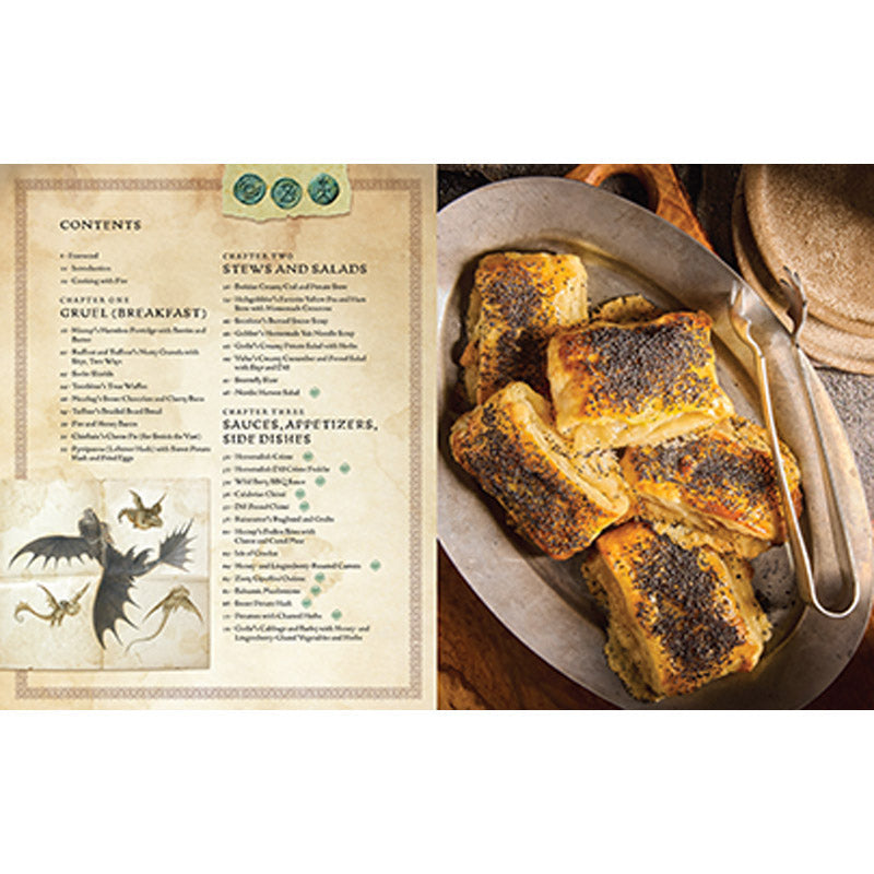 DreamWorks Dragons: Recipes from the Isle of Berk [Official Cookbook] inside page 1