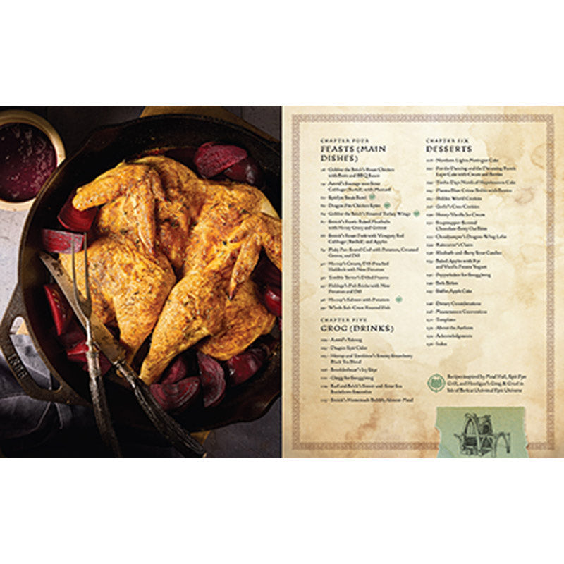 DreamWorks Dragons: Recipes from the Isle of Berk [Official Cookbook] inside page 2