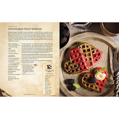 DreamWorks Dragons: Recipes from the Isle of Berk [Official Cookbook] inside page 3