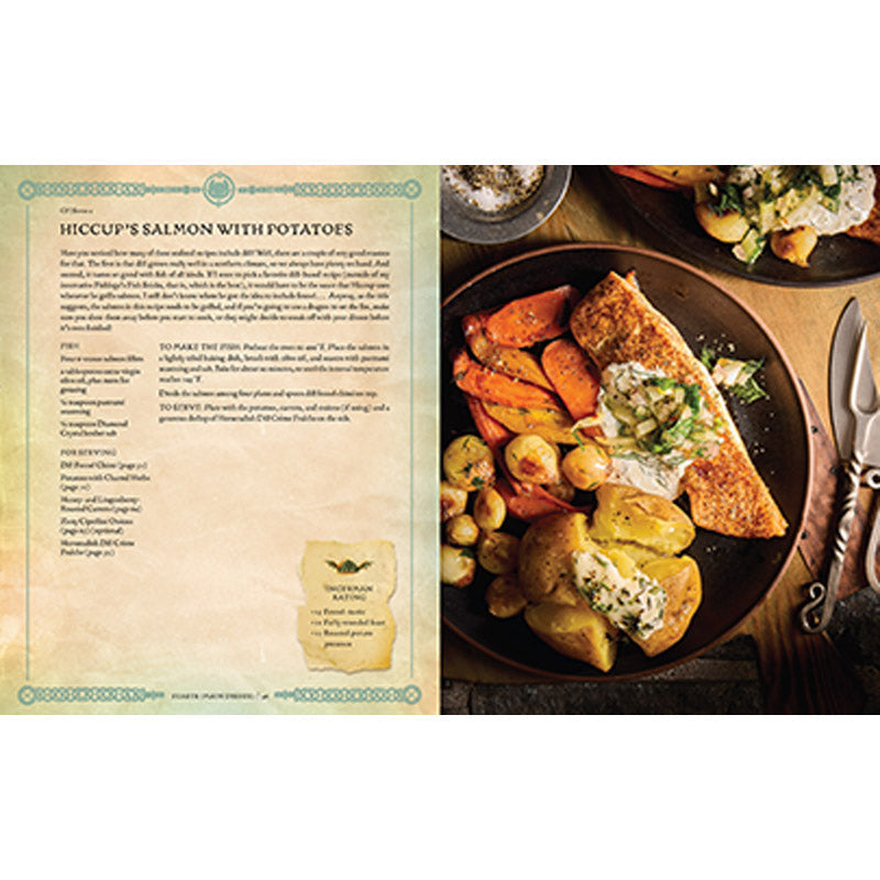 DreamWorks Dragons: Recipes from the Isle of Berk [Official Cookbook] inside page 7