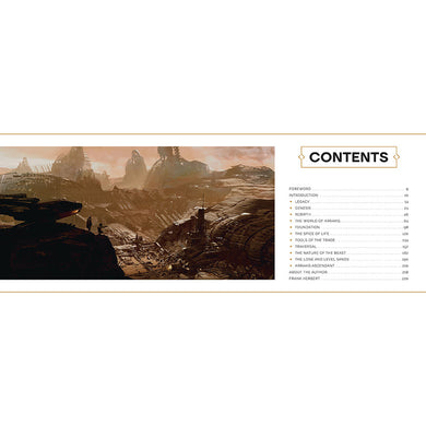 Art and Making of Dune Awakening inside page 1