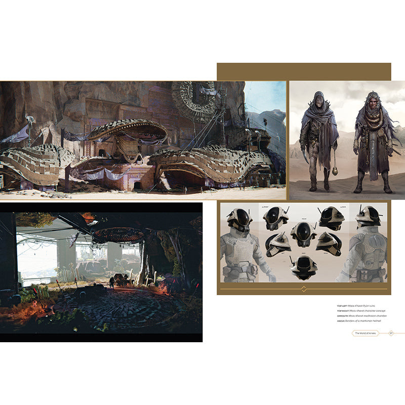Art and Making of Dune Awakening inside page 4