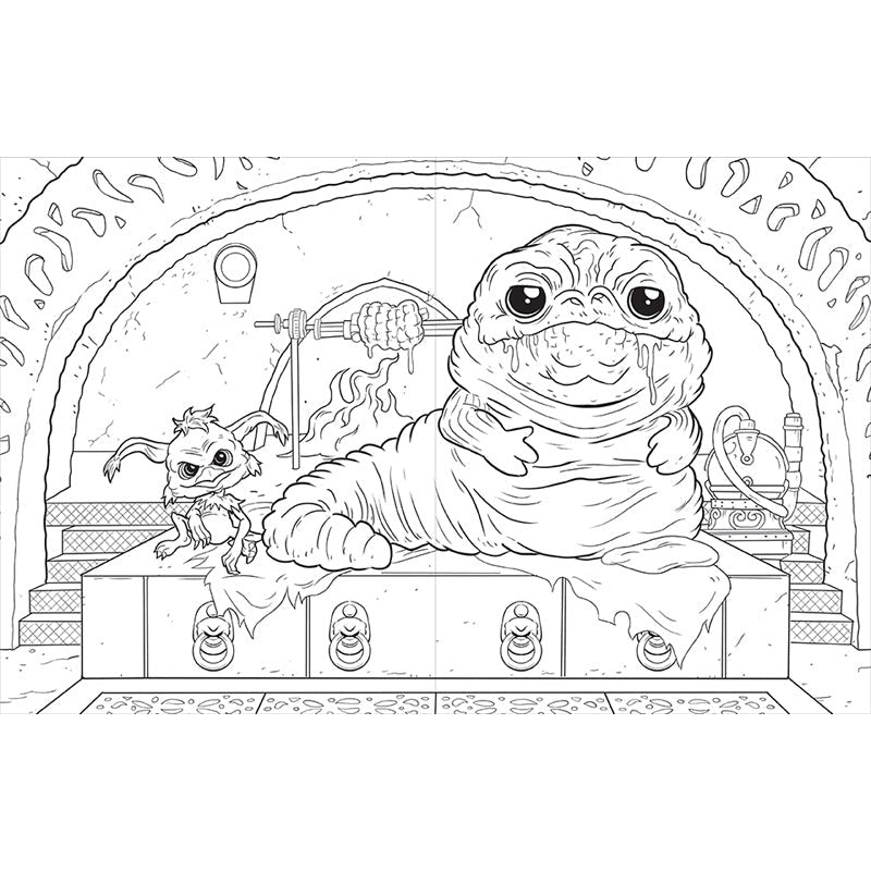 Star Wars: The Official Funko POP! Coloring Book inside page 5