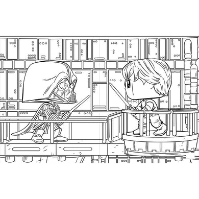 Star Wars: The Official Funko POP! Coloring Book inside page 8