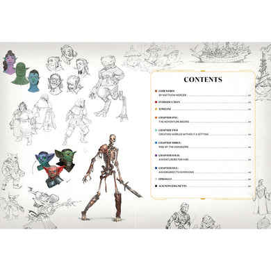 The Art and Making of Daggerheart inside page 3