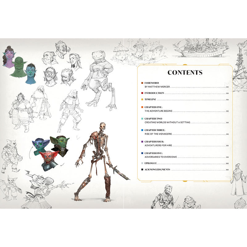The Art and Making of Daggerheart inside page 3