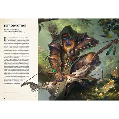 The Art and Making of Daggerheart inside page 4