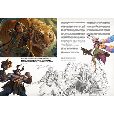 The Art and Making of Daggerheart inside page 5