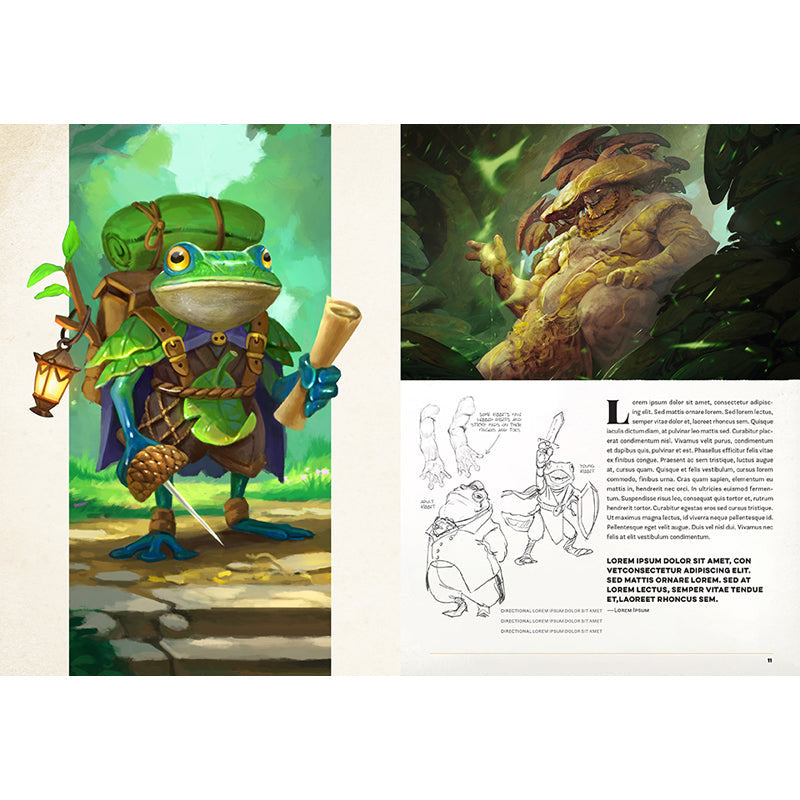 The Art and Making of Daggerheart inside page 6