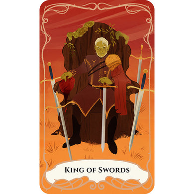 Wings and Crowns: The Romantasy Tarot Deck and Guidebook inside page 1