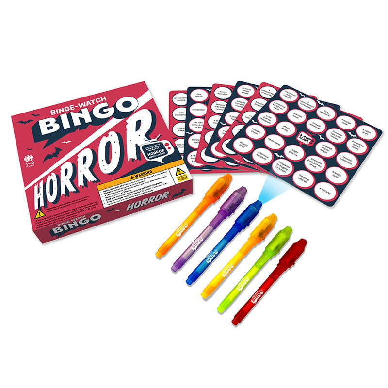 Binge-Watch Bingo: Horror inside page 1