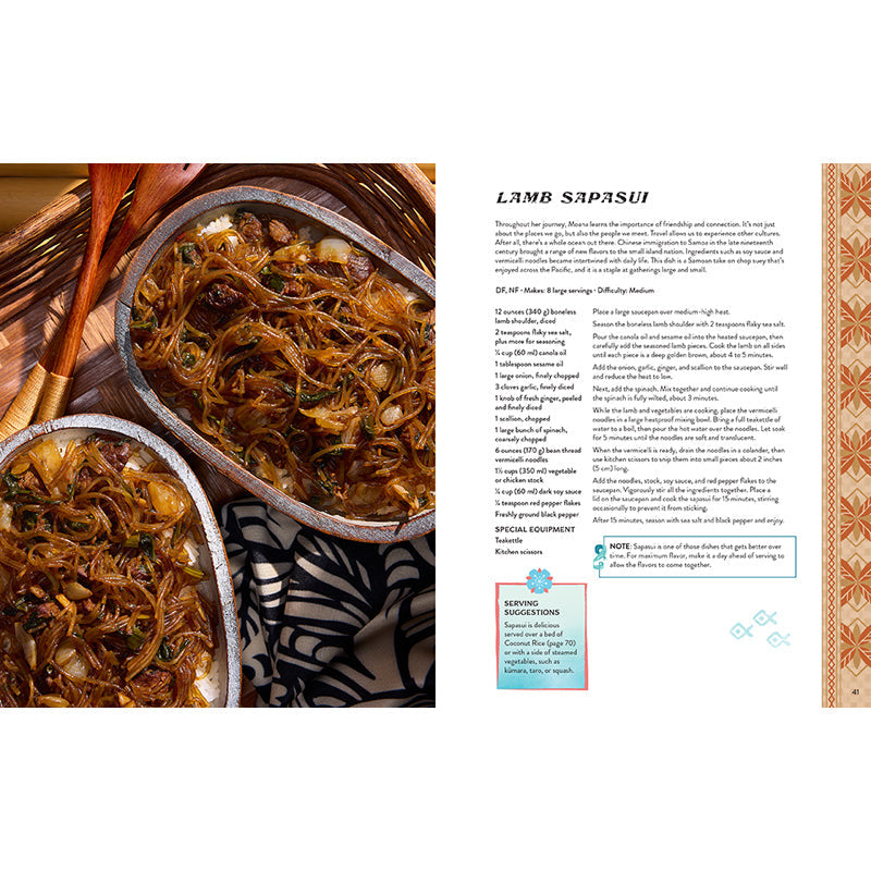 Disney Moana: The Official Cookbook inside page 3
