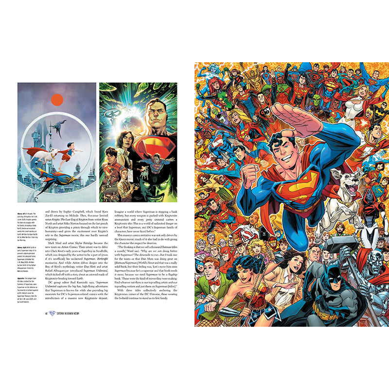 Superman: The Definitive History [ICONS] [Reissue] inside page 4