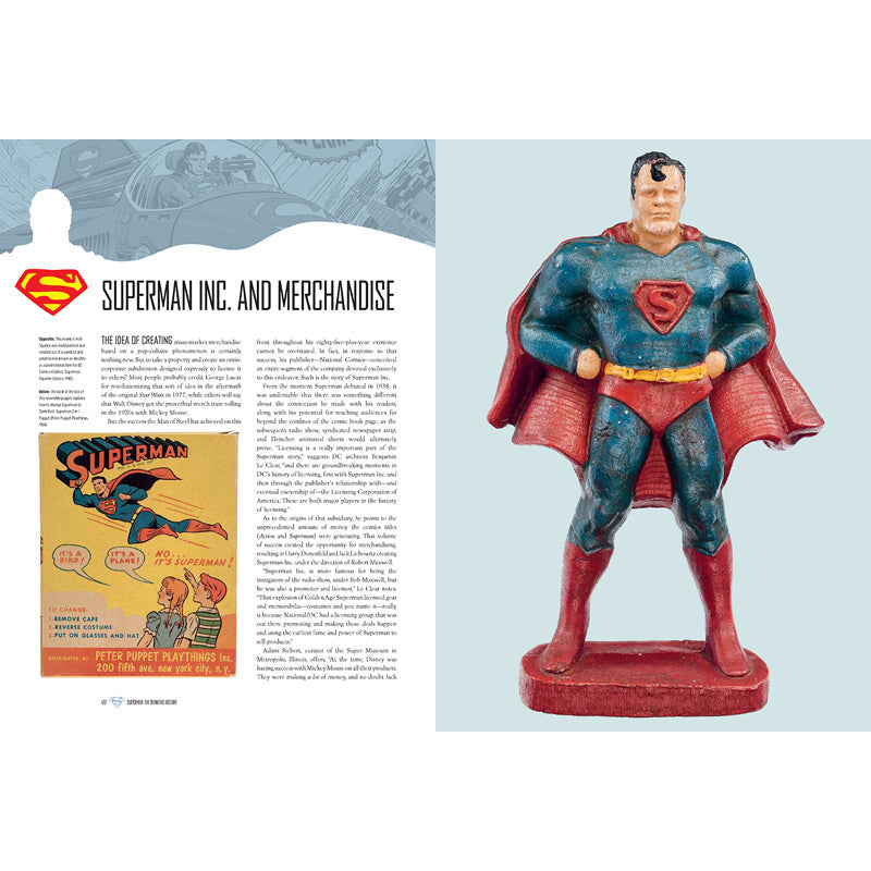 Superman: The Definitive History [ICONS] [Reissue] inside page 8